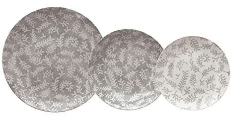 Tognana Foliage Servicio 18 platos Gris