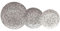 Tognana Foliage Service 18 assiettes Gris