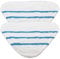 Certified 2 Microfibre Steam Mop Pads to fit Beldray Voche VH011 and Groundlevel 20-in-1 Moss 1300w 5-IN-1 9-IN-1 BEL0182 BEL0196 BEL0200 BEL0210 BEL0636 BEL01108V2NBMFOB