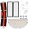 PIBONUS Accessori per Xiaomi Roborock Pezzi di Ricambio S6 S5 Max S6 Puro S6 maxV S50 S55 S51 Roborock Kit di Ricambio Spazzola Mop Filtro HEPA Nucleo dell'Acqua