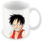 Taza Luffy sin sombrero, diseño de One Piece Manga Anime Japón