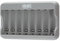 100% PeakPower Battery Charger AA AAA with 8 Charging Slots | NiMH Battery Charger USB | Battery Charger with Overcharge Protection and Safety Timer (in Plastic-Free Packaging)