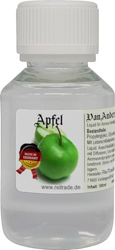 100 ml VanAnderen Liquid für Aroma-Verdampfer und Diffusoren Apfel