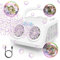 Panacare Machine à Bulles Professionnelle,Machine à Bulles Portable 20000+Bulles/Minute, 26trous de Bulles/Eau à Bulles Gratuite Incluse, Jouet à Bulles pour Enfants/Mariage/Anniversaire/fête de Noël