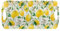 Lemon Grove Melamine Medium Rectangular Serving Tray Snacks Platter Lightweight, Yellow, Green
