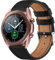Vancle für Samsung Galaxy Watch 3 41mm Armband Leder Damen Herren,Weiches Atmungsaktives Leder Sport Armband Ersatzarmbänder für Samsung Galaxy Watch 3 Armband 41mm(Schwarz)