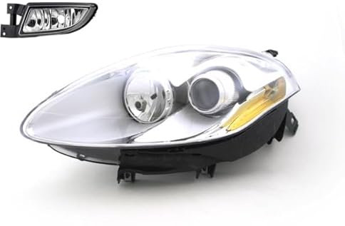 Johns, Scheinwerfer Halogen passend für Fiat Bravo 198 04/2007-09/09 H1 H1 Li. + Nebel