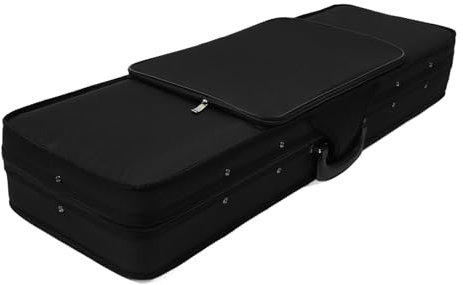 Custodia per Violino 4/4 a Grandezza Naturale Borsa da Trasporto Portatile in Tessuto Oxford Leggero Custodia da Viaggio per Violino con Cinghie per Zaino, Buona Protezione