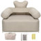 Zooma Aufblasbares Sofa, Aufblasbares Camping Luftsofa, Outdoor Camping Luftsofa Camping Sofa mit Rücken Armlehne Aufblasbare Couch Camping für Indoor, Outdoor, Party, Reisen, Strand (Einzel-Sofa 1)