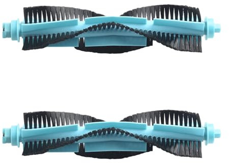 MIRTUX Kit de Rodillo Principal para Robot Aspirador Conga Cecotec 11090 Pack de 2 - Recambio para Aspirador Conga - Accesorio de Facil Mantenimiento para Limpiezas Profundas