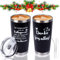 Belillpipi Weihnachtsgeschenke Kollegen, Neuer Job Geschenke, Geburtstagsgeschenk für Kollegin, Thermobecher Tasse für Kollege, Geschenkideen für Geburtstag, Weihnachten, Kaffeebecher To Go, 20 oz