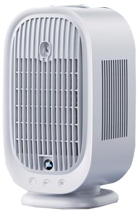 Climatiseur portatif, mini climatiseur oscillant à 120 °, climatiseur portatif à 6 vitesses de vent, idéal pour chambre/cuisine/bureau/Bureau