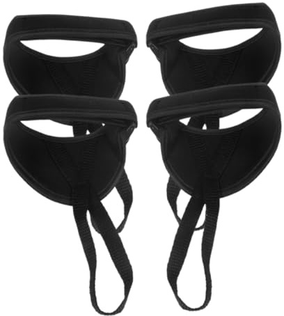 Mipcase Lot De 2 Paires De Bracelets pour Bâtons De Ski Largeur Réglable Confortables Et Sécurisés pour Activités Sportives Et De Plein Air