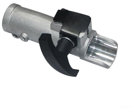 Metal Extension Pole Connector For Hedge Trimmer Garden Equipment Shaft Adapter With 26mm 28mm Diameter Multi Tool Attachment For Lawn Mower(26/28m)
