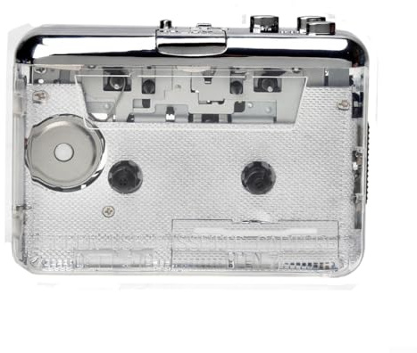 USB-Kassettenspieler, tragbarer Kassettenspieler mit USB-C-Schnittstelle, tragbar für Walkman-Funktionalität für Tape-zu-MP3-Konvertierung