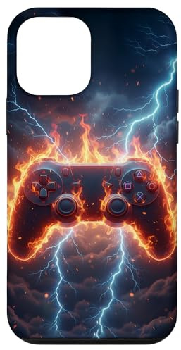 Manette de Jeu vidéo Thunder Gamer Garçons Hommes Adolescents Coque pour iPhone 12 Mini