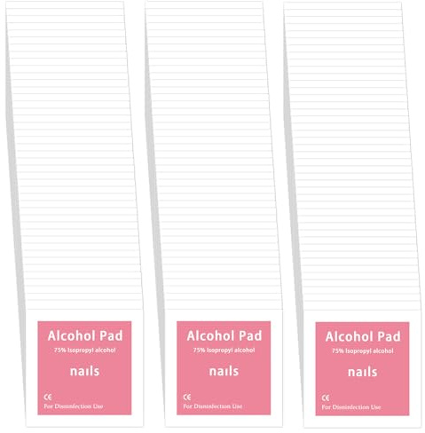 400 Pièces Lingette Alcool Alcohol Wipes Lingettes Lunettes 6×3cm Emballé Individuellement Plus D'hygiène Praticité Élimine Efficacement Taches Convient Au Nettoyage Téléphones Portables Claviers