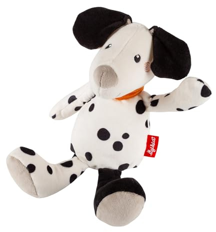 sigikid Kuscheltier Dalmatiner Dotson Baby Plüschtier Kontrast Spielzeug | Babyspielzeug mit schwarz-weiß Kontrast - modern, zeitlos, kindgerecht