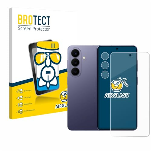 BROTECT Schutzglas für Samsung Galaxy S26 | (Display+Kamera) Transparenter Displayschutz Made in Germany Schutzfolie Panzer Folie Glas 9H Einfache Montage Clear