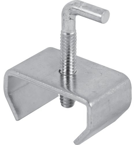 Prime-Line U 9005 Bed Frame Rail Clamp with 1 In. Frame, Small (2 Pack)
