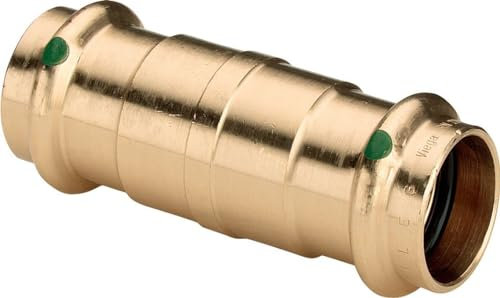 Viega 2215.5 Slider Muffe SANPRESS 2215.5 Durchmesser 18 mm Bronze