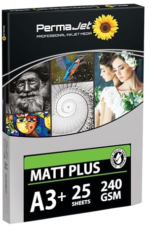 Permajet Matt Plus 240 Printing Paper A3+ - 25 Sheets