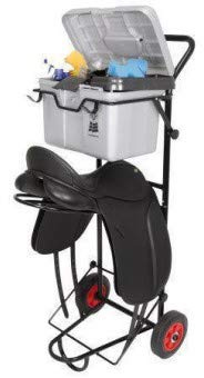 WALDHAUSEN Stall-Carry, Metall, schwarz