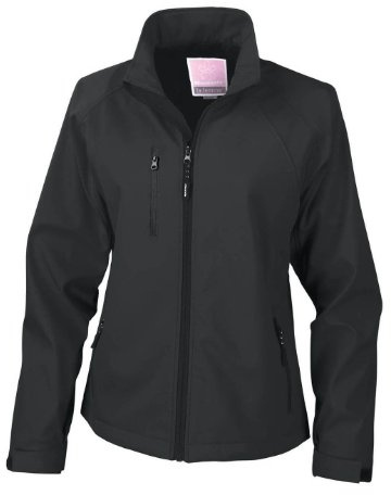 Result R128F Baselayer Softshell Jacket - Black, Medium