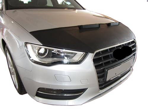 AB-00258 Auto Bra kompatibel mit Audi A3 8V Bj. 2012-2020 Haubenbra Steinschlagschutz Tuning Bonnet Bra
