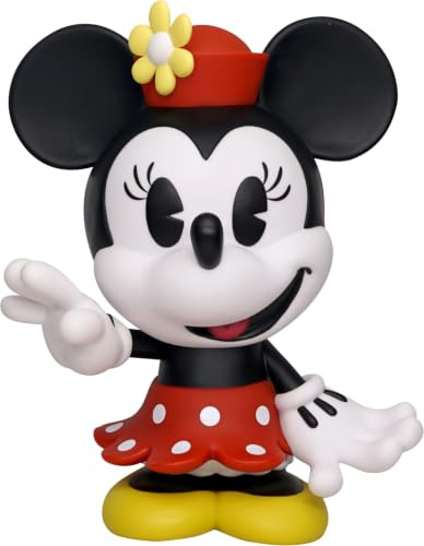 Disney Minnie Mouse Classic Style Decorative Coin Bank, PVC, 8.5 in