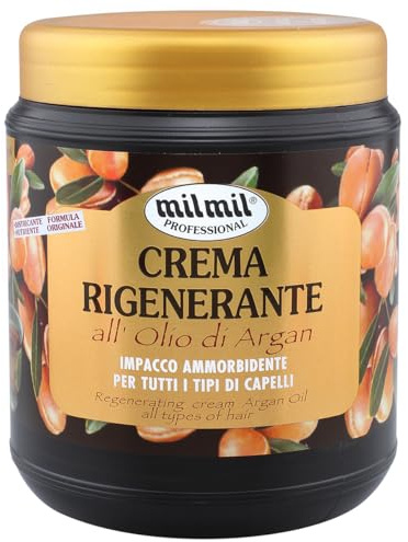Rejuvenating Cream For Hair With Argan Oil 1000 Ml by Mil-Com