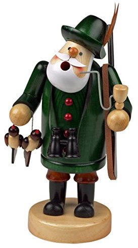 Räuchermännchen Räuchermann Räucherfigur Rauchfigur Förster ca. 18 cm hoch, aus Holz, Weihnachten Advent Geschenk (30105-18)