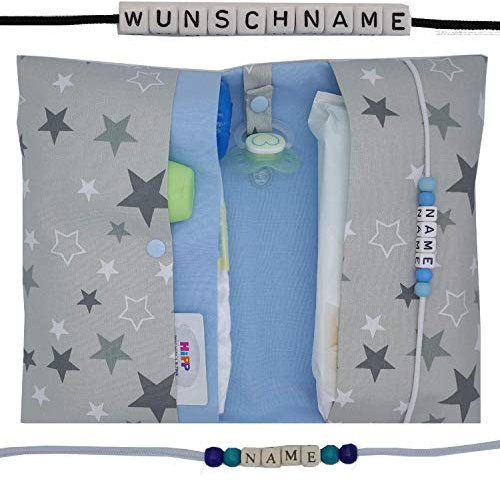 Große Windeltasche XXL mit Name Wickeltasche