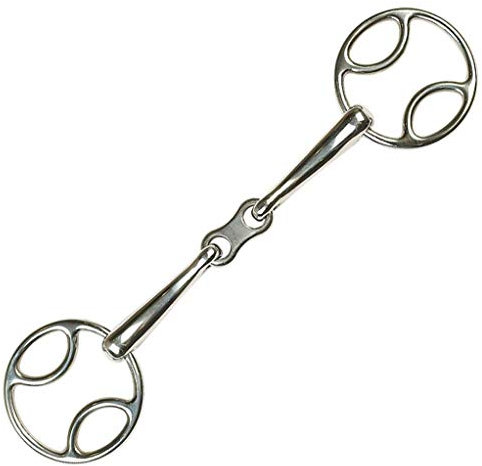 Lorina Multi-Ring Trense doppelt gebrochen (5in / 125mm) (Silber)