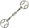 Lorina Multi-Ring Trense doppelt gebrochen (5in / 125mm) (Silber)
