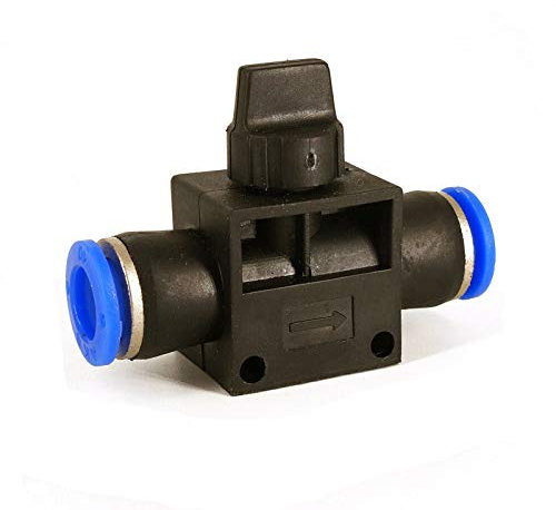 Powertool Pneumatischer Steckverbinder, 12 mm, Absperrventil, Absperrventil, Schnellregelung, Armaturen für Luft, Wasser (5 Stück)
