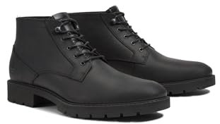 Timberland Elmhurst Chukka Wr Basic, Stivali, Uomo, Black, 49 EU