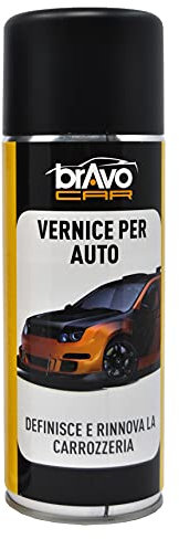 Nespoli Bravocar Vernice Per Auto Nero Opaco 400ml