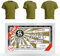 HOPS Viktoria Textile Dye, Olive Green, 10g (Machine Washable, Dyes 200g Fabric, Compatible with Cotton, Linen, Silk, Wool, Viscose, Nylon, Satin, Wood, Plastic)