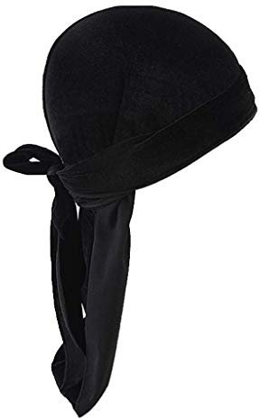 zalati Durag Cap, Schwarz , One size