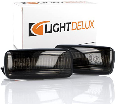 LIGHTDELUX Ersatz für 2 x LED Seitenblinker Blinker Kotflügel-Blinker mit Zulassung kompatibel mit Fiat Freemont 2011-2016 V-174440