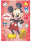 dekora - Tortendeko Essbar zum Ausschneiden | Mickey Mouse Tortenaufleger aus Zuckerfreiem Esspapier