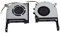 Ventilateur Tuf Gaming,Tbest Ventilateur Tuf Gaming,Dfs5K12114262H Dfs5K 2 Pièces Ordinateur Portable Cpu Gpu Ventilateurs De Refroidissement Remplacement Pour Tuf Fx505Ge Fx505Gm
