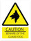RDLCAR Beware of the Dog Signs Notice 1mm Rigid PVC Pack of 1 Durable Outdoor Security Warning 300mm x 400mm