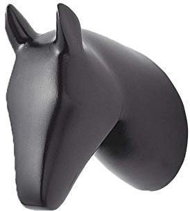 Kleiderhaken, 2 Stück, Pferdekopf, einzelne Wandhaken, Tierform, Wandmontage, Kleiderhaken, rustikaler Hut, Schal, Kleiderbügel, dekorativ für Hut, Handtuch, Tasche, Schlafzimmer, Tür, Schlafzimmer,