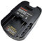 DM18AR Battery Adapter Fits Ridgid AEG 18V Cordless Tool, Convert Dewalt 18V/20V Max XR Li-ion Battery or Milwaukee M18 18V Li-ion Battery to Ridgid 18V Li-ion Battery- Adapter Only