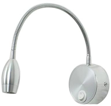 iplusmile Schreibtischlampe Leseleuchte Für Das Kopfteil des Bettes Leselampe Am Bett Leseleuchte Am Bett An Der Wand Montierte Leseleuchte Kopfteillampe Dc 85V-265V 3W LED Touch Dimmbar
