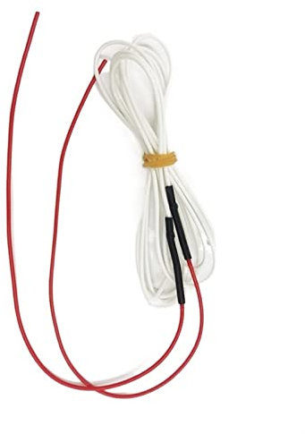 MIBSH Pfeife Haus 12-24 V Auto Heizkissen Heizdraht, wasserdichter Silikonheizdraht for Elektroautos/elektrische Heizschuhe Boden Elektronik (Size : 12V 1.5M 10W 0.85A)