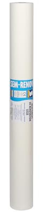 Semin Revêtement Lisse de Rénovation Sem Renov ECO - à Peindre - 150 gr - Rouleau 25 x 1 m