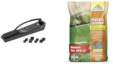 Sennheiser Der kabellose, Digitale TV-Kopfhörer RS 5200, Kristallklarer Sound & Neudorff RasenDünger Moos- & UnkrautStopp 10 Kg für 200m²